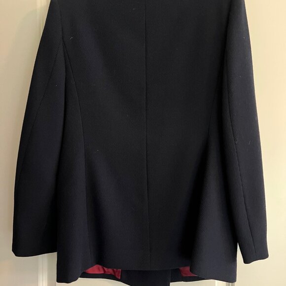 Navy Double Breasted Blazer Size 8 - Picture 2 of 6